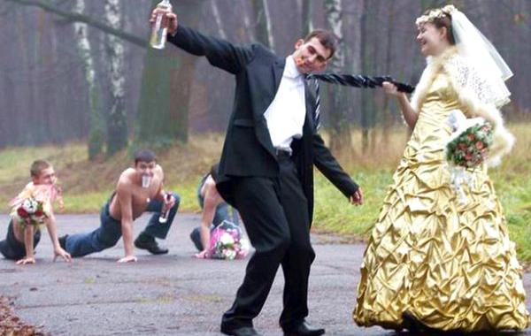 True Russsian Wedding, русская свадьба, свадебные приколы, суровая русская свадьба