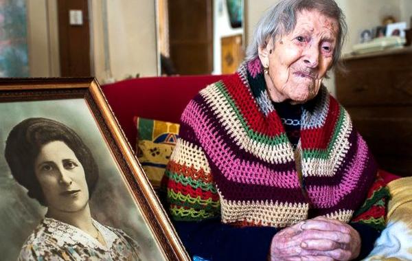 единственный живой человек родившийся в 1800-ых, самый старый человек в мире, Эмма Морано, Emma Morano 