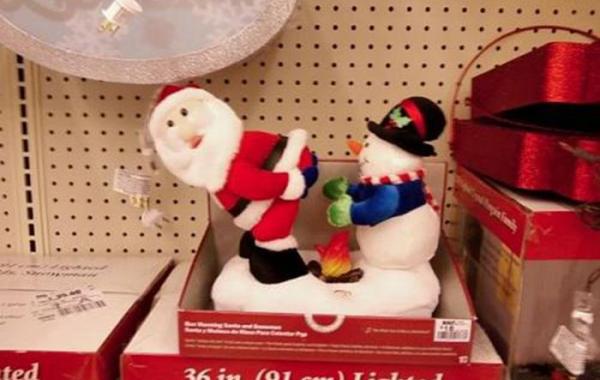 Смешные, необычные, сумасшедшие новогодние украшения