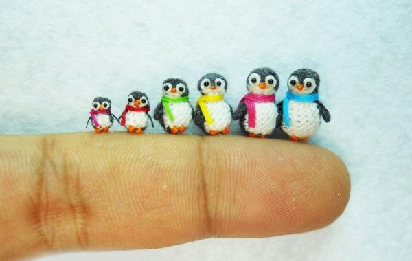 миниатюры крючком спицы вязаные