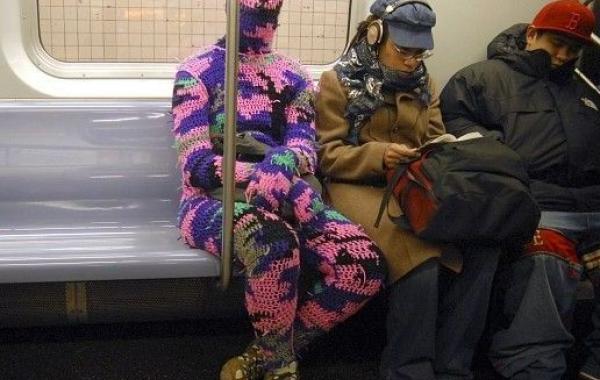 чудики из общественного транспорта, мода метро