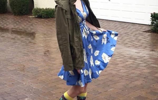 Мама позволила своему сыну выбирать для неё наряды, Summer Bellessa