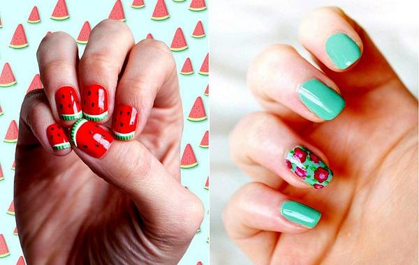 идеи для летнего маникюра, летний маникюр, идеи для маникюра
