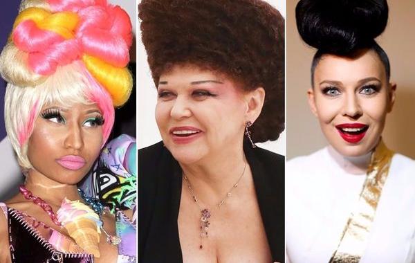 нелепые причёски звёзд, странные причёски знаменитостей