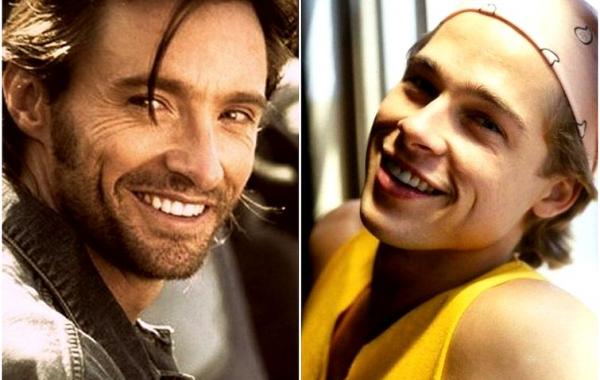 парни с ямочками, звёзды с ямочками. ямочки на щеках