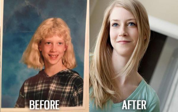 Люди значительно похорошевшие с годами