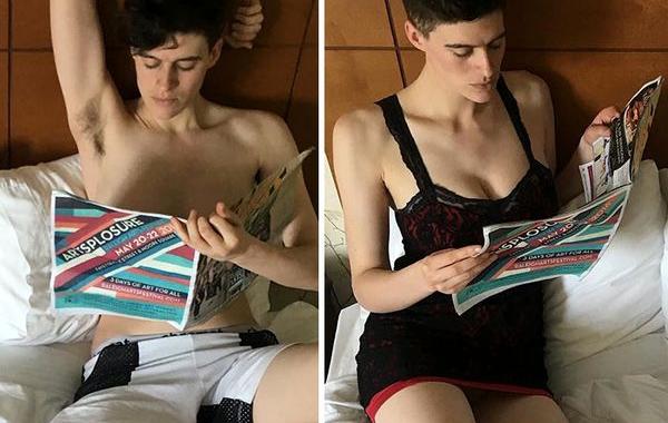 андрогинная модель, Рейн дав, модель женщина или мужчина