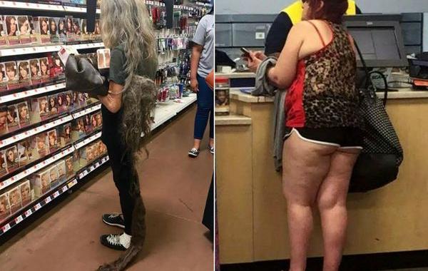 people of walmart, странные американцы, наряды посетителей американских супермаркетов