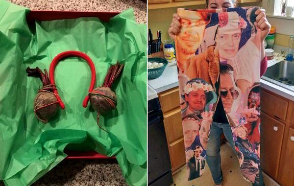 смешные и нелепые рождественские подарки, ужасные подарки