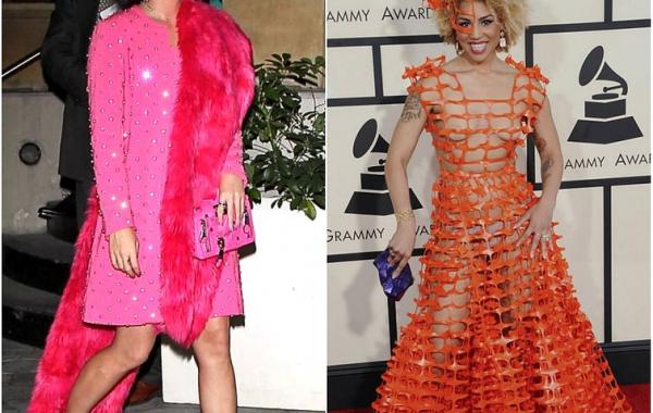 странные наряды знаменитостей, нелепые безвкусные наряды звёзд