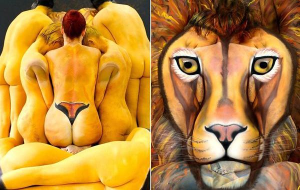 знаки зодиака бодиарт, Трина Мэрри, Trina Merry