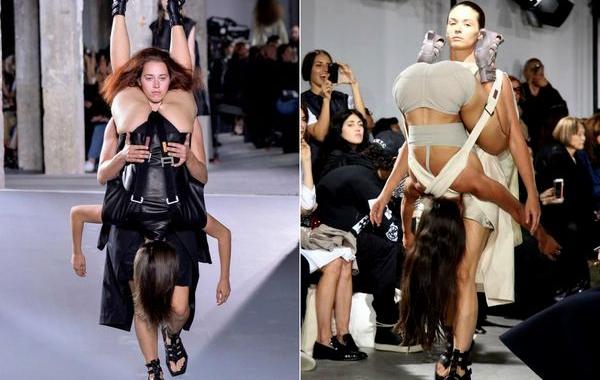 модели в 69 на неделе парижской моды, модели в 69 на неделе высокой моды в Париже, Рик Оуэнс, Rick Owens