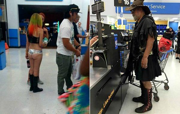 people of walmart, странные американцы, наряды посетителей американских супермаркетов