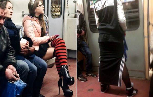 мода петербургского метро, мода метро, модники в транспорте, странные пассажиры метро 