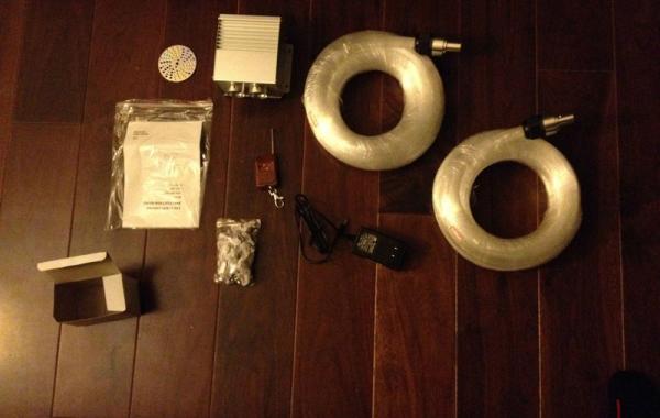 Звездное небо в комнате будущего ребенка своими руками