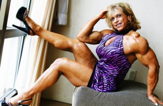  Девушки-бодибилдерши. "Страшная" красота